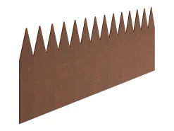 Borda de Jardim em Aço SucceBuy Resistentes às Intempéries, 1016x203,2mm, Lote de 6