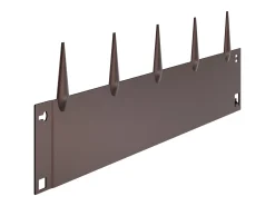 Borda para Jardim SucceBuy em Aço, Resistente à Ferrugem, 5 Peças, 99 x 20,7 cm, Castanho