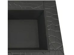 Braseira com atiçador 79x79x46,5 cm XXL aço