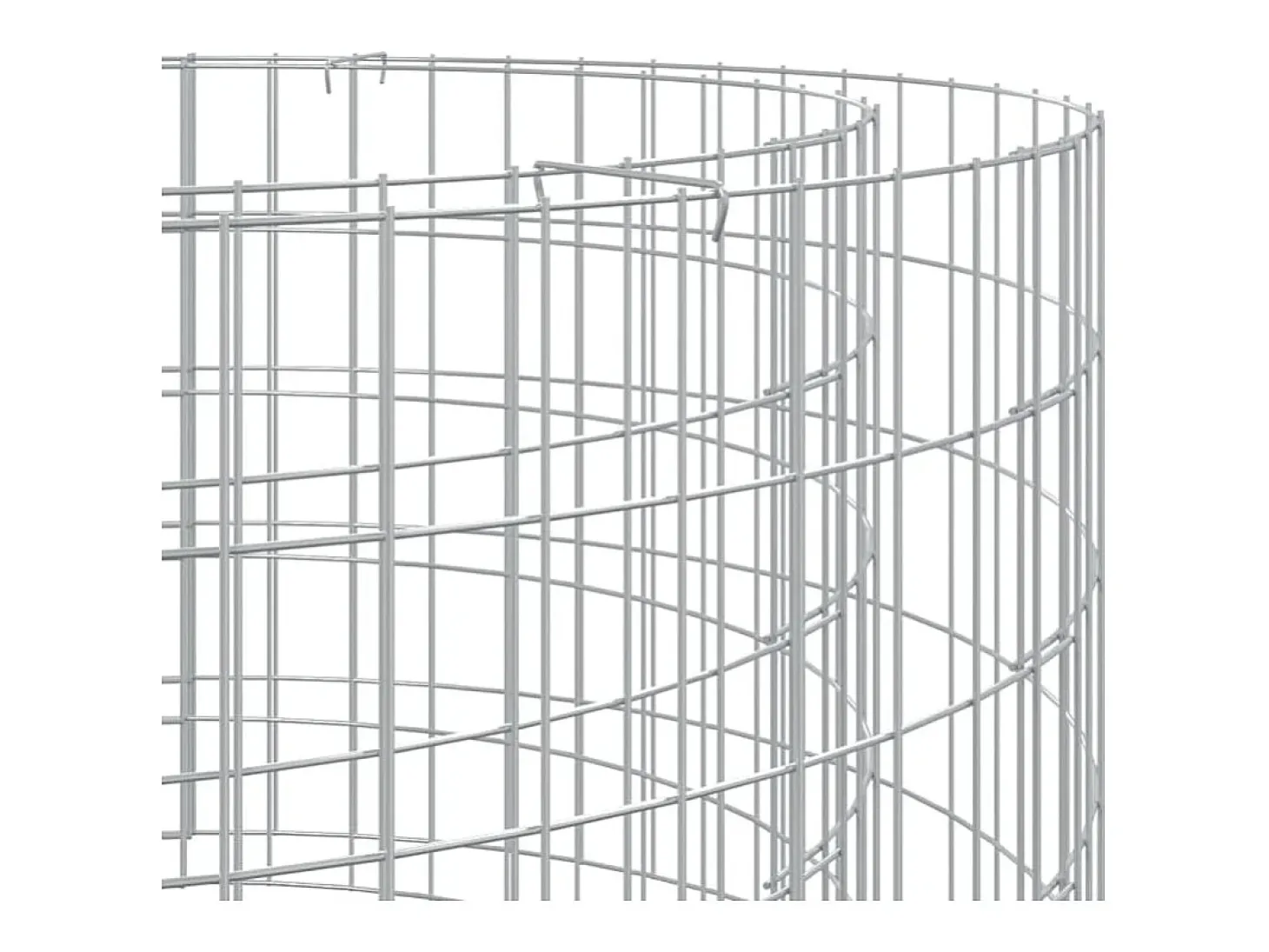 Braseira gabião Ø 100 cm ferro galvanizado