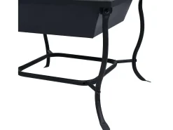 Braseira 42x42x45 cm aço preto