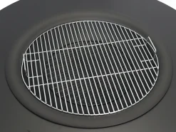 Braseiro, chapa e grelhado com suporte para lenha C120 x L120 x A40 cm BARCENA