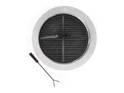 Braseiro grelhador em MGO, C60,5 x L60,5 x A42,5 cm, GARMONA