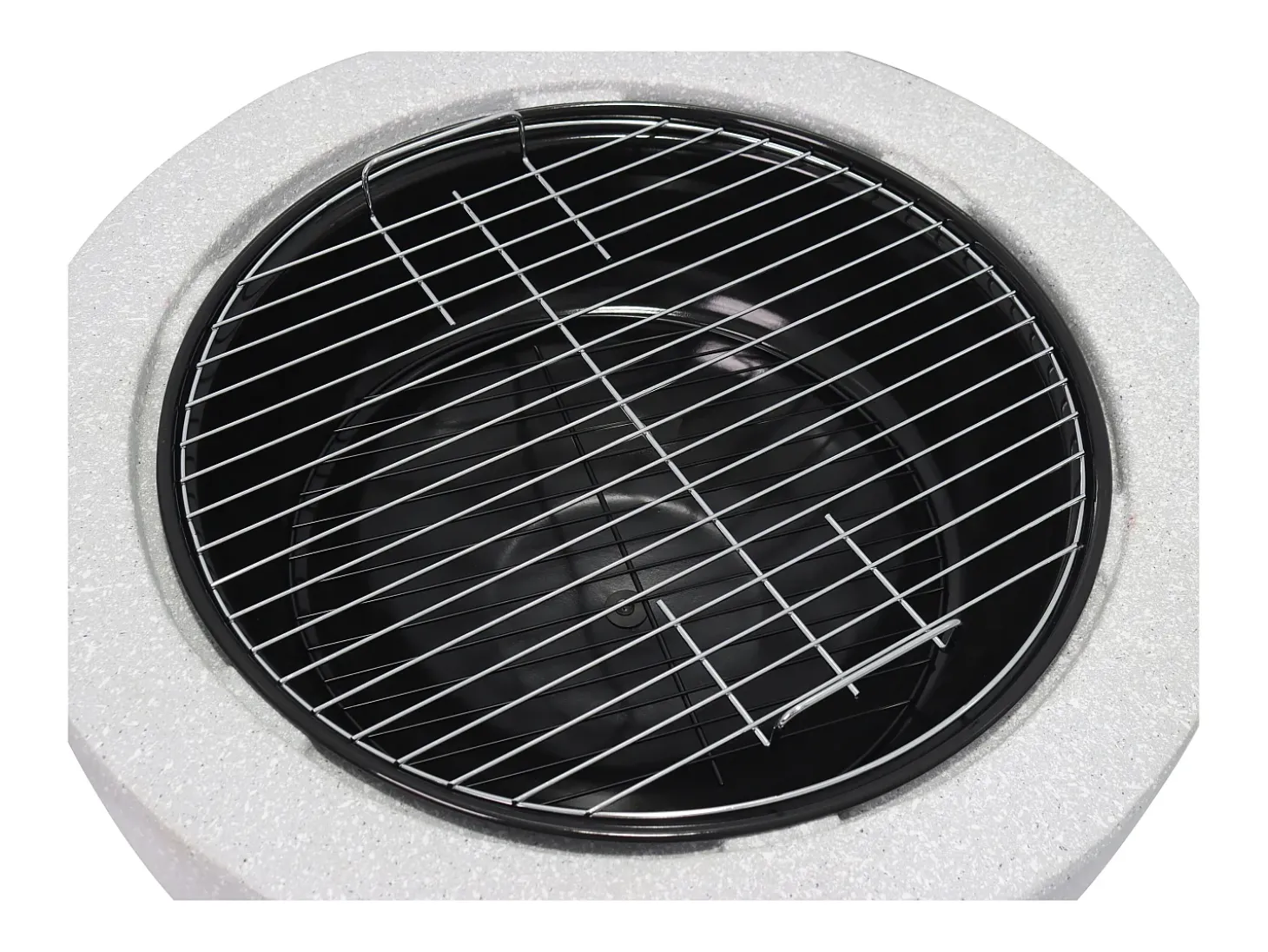 Braseiro grelhador em MGO, C60,5 x L60,5 x A42,5 cm, GARMONA
