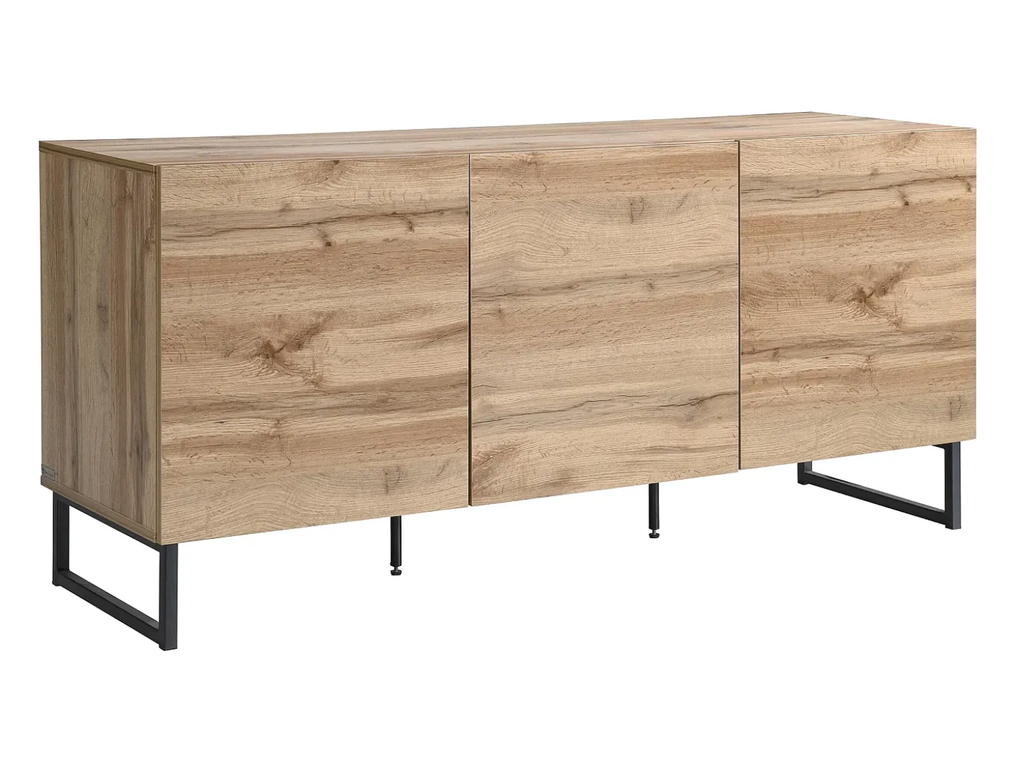 Buffet com 3 portas - Cor: Natural - CEVANIA