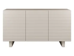 Buffet com 3 portas em MDF - Cor: Bege - LUDIMA