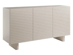 Buffet com 3 portas em MDF - Cor: Bege - LUDIMA