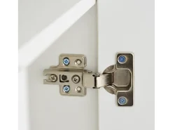 Buffet de 3 e 1 Nicho - Painel de partículas - com 16 cores LED e controle remoto - branco