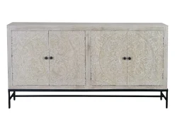 Buffet em manguier blanc vieilli