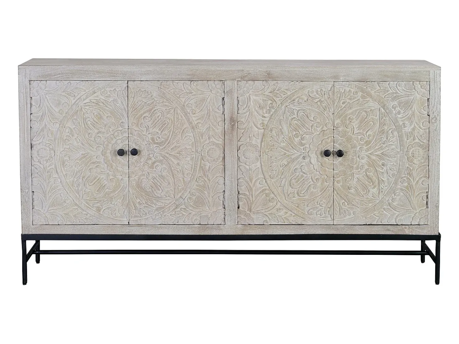 Buffet em manguier blanc vieilli