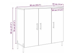 Buffet Madeira antiga 90 x 34 x 80 cm Madeira processada