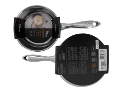 Caçarola COSY & TRENDY Classic inox 16 cm 1,61 L todos os fogões, indução, graduações, 5 camadas
