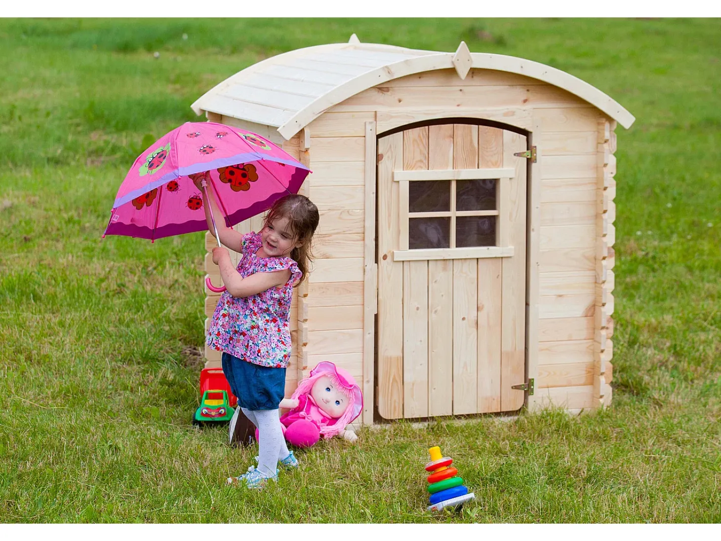 Cabana para crianças ao ar livre - 1.1m² / 146x112xH145 cm - M505