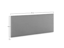 Cabeceira Aura Bege 160x60 cm