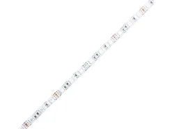 Cabeceira cama c/ LEDs 220x18,5x103,5 cm deriv. madeira branco