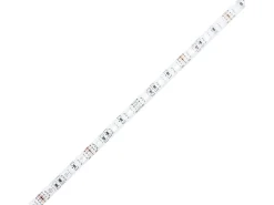 Cabeceira cama c/ LEDs 160x18,5x103,5 cm deriv. madeira branco