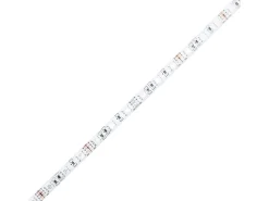 Cabeceira cama c/ LEDs 100x18,5x103,5 cm deriv. madeira branco