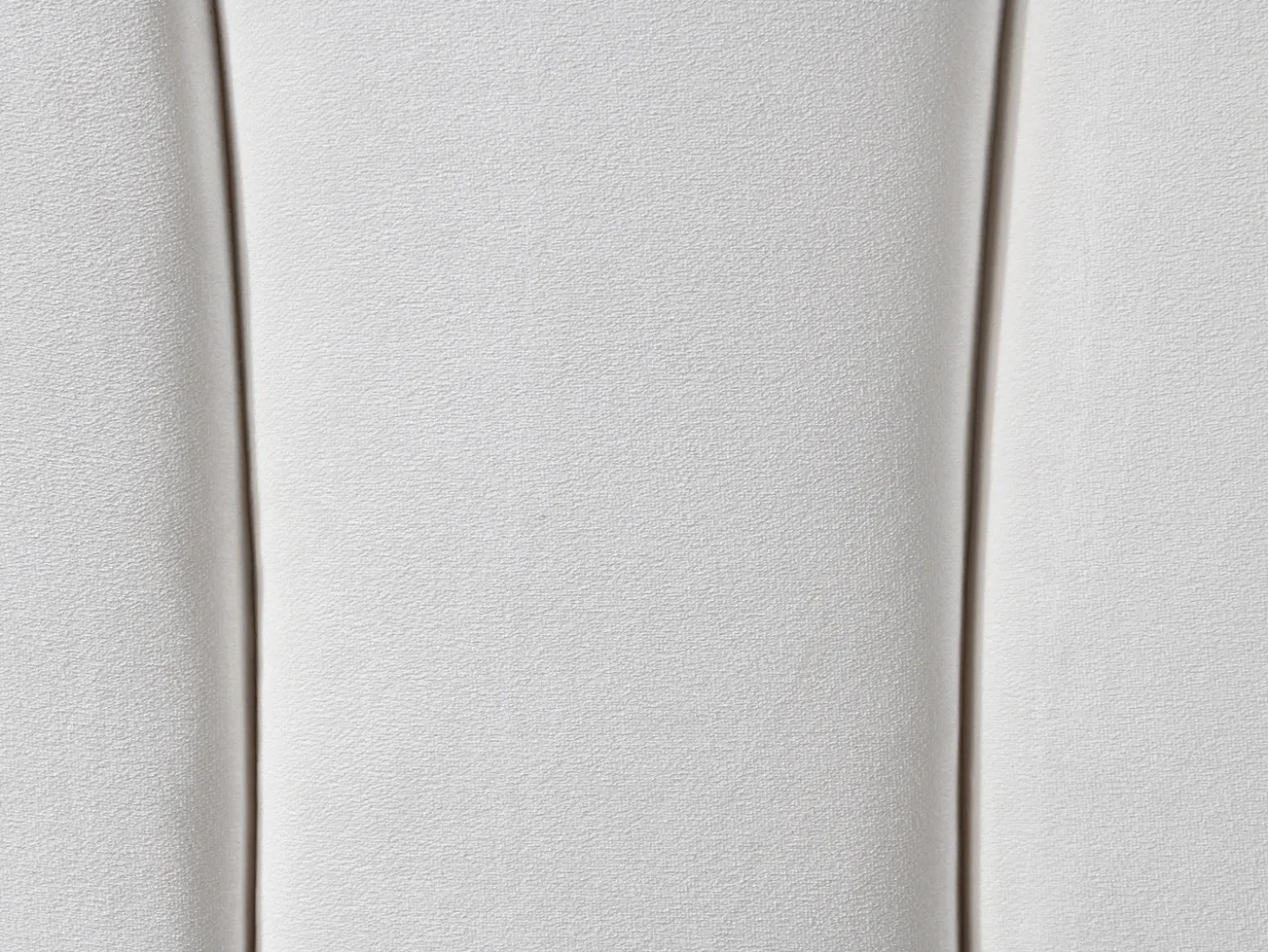 Cabeceira concha 140 cm em veludo branco - MOANA