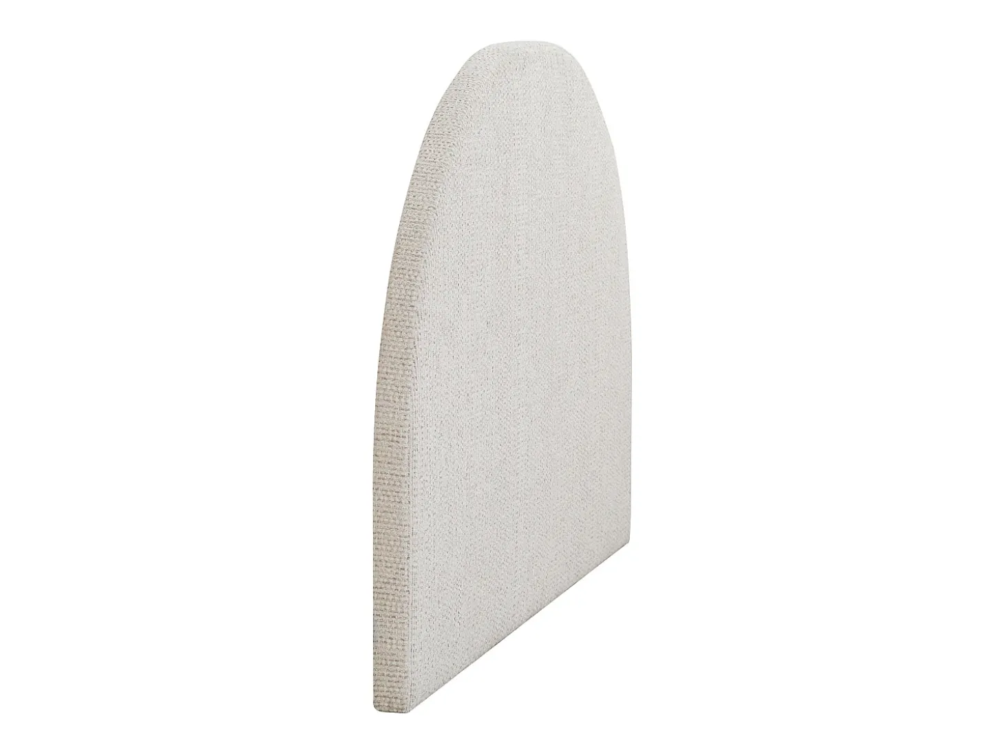 Cabeceira de cama 160 cm em tecido texturizado bege - PANIOTI