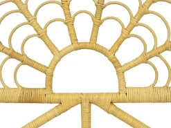 Cabeceira de cama 110 cm em vime cor natural - FLOSIA