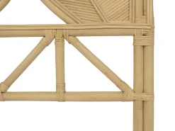 Cabeceira de cama 160 cm em rotim de cor natural FLERIO