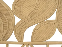 Cabeceira de cama 160 cm em rotim de cor natural FLERIO