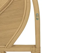Cabeceira de cama 160 cm em rotim de cor natural FLERIO