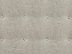 Cabeceira de cama estofada FRANCESCO - 160cm - Tecido - Bege