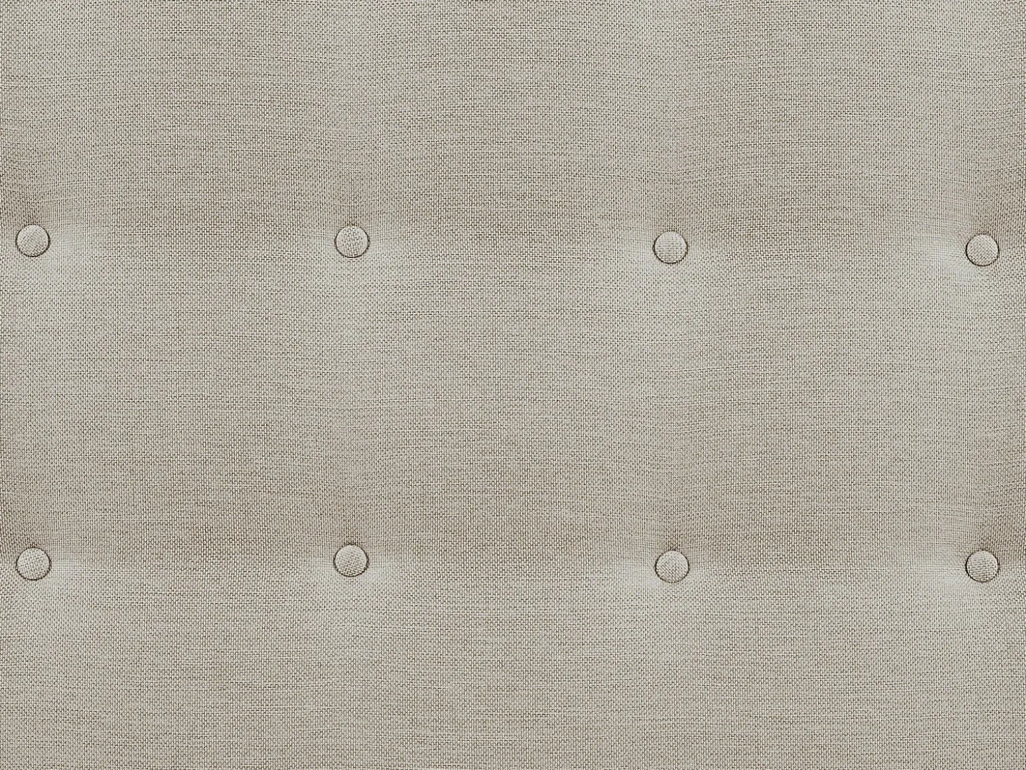 Cabeceira de cama estofada FRANCESCO - 140cm - Tecido - Bege