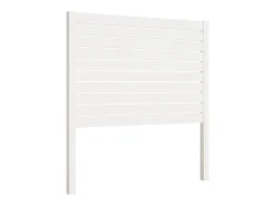 Cabeceira de cama 96x4x100 cm pinho maciço branco