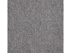 Cabeceira estofada Creta 150x60 cm Cor Cinza, Acolchoada com Espuma, Bordado Vertical, 8 cm de Espessura