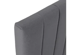 Cabeceira estofada Eris 160x60 cm cinza escuro