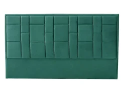 Cabeceira moderna de 180 cm em veludo Verde pinheiro HERMINE