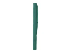 Cabeceira moderna Hermine de 160 cm em veludo verde pinho.