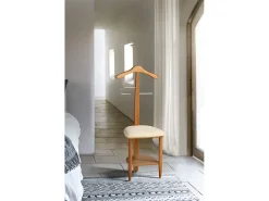 Cabide - A105cm x L45cm x F41cm - faia maciça cerejeira - Sedie