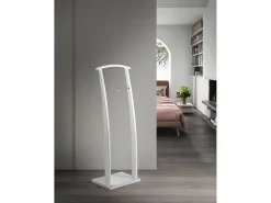 Cabide - A117cm x L40cm x F28cm - faia maciça branco - Curves