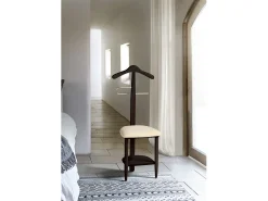 Cabide - A105cm x L45cm x F41cm - faia maciça wengue - Sedie