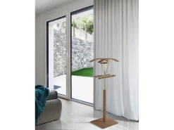 Cabide - A110cm x L47cm x F34cm - faia maciça nogueira - Couple
