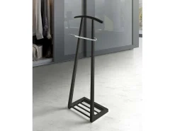 Cabide - A111cm x L46cm x F29cm - faia maciça preto - Zeta