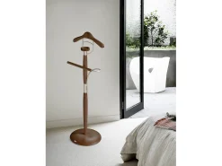 Cabide - A110cm x L45cm x F32cm - faia maciça nogueira - Milano