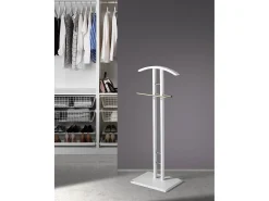 Cabide - A111cm x L46cm x F28cm - faia maciça branco - Chicago