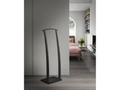 Cabide - A117cm x L40cm x F28cm - faia maciça preto - Curves