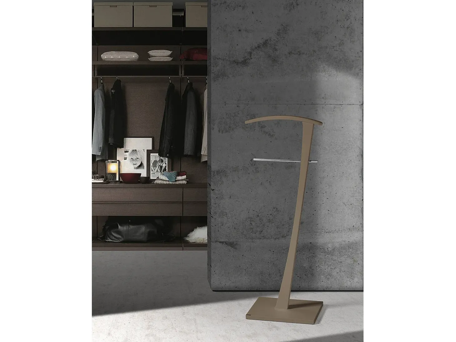 Cabide - A115cm x L48cm x F28cm - faia maciça moca - Lindes