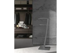Cabide - A115cm x L48cm x F28cm - faia maciça cinza - Lindes