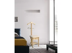 Cabide - A115cm x L45cm x F41cm - faia maciça natural - Stanza