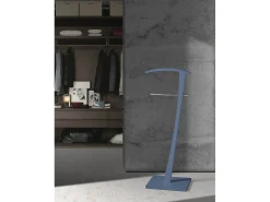 Cabide - A115cm x L48cm x F28cm - faia maciça azul - Lindes