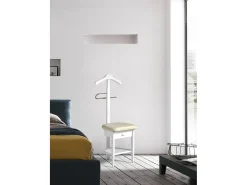 Cabide - A115cm x L45cm x F41cm - faia maciça branco - Stanza