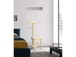 Cabide - A115cm x L45cm x F41cm - faia maciça carvalho - Stanza