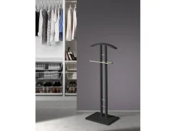 Cabide - A111cm x L46cm x F28cm - faia maciça preto - Chicago