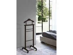 Cabide com rodas - A110cm x L45cm x F34cm - faia maciça wengue - Lyon